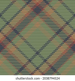 Seamless pattern of scottish tartan plaid. Repeatable background with check fabric texture. Flat vector backdrop of striped textile print.