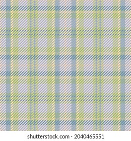 Seamless pattern of scottish tartan plaid. Repeatable background with check fabric texture. Flat vector backdrop of striped textile print.