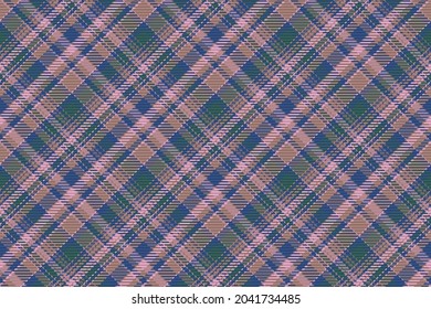 Seamless pattern of scottish tartan plaid. Repeatable background with check fabric texture. Flat vector backdrop of striped textile print.