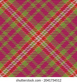 Patrón sin foco de platija escocesa. Fondo repetible con textura de tela de comprobación. Fondo vectorial plano de la impresión textil rayada.