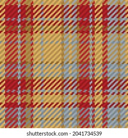 Patrón sin foco de platija escocesa. Fondo repetible con textura de tela de comprobación. Fondo vectorial plano de la impresión textil rayada.