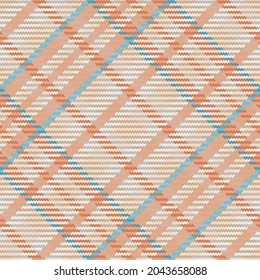 Seamless pattern of scottish tartan plaid. Repeatable background with check fabric texture. Flat vector backdrop of striped textile print.