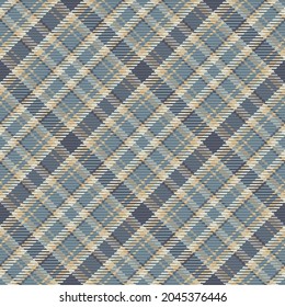 Patrón sin foco de platija escocesa. Fondo repetible con textura de tela de comprobación. Fondo vectorial plano de la impresión textil rayada.