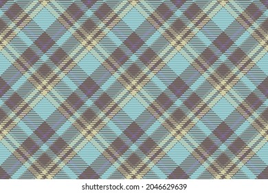 Nahtloses Muster von schottischem Tartan Plaid. Wiederholbarer Hintergrund mit Textur des Textes. Flacher Vektorhintergrund des gestreiften Stoffdrucks.