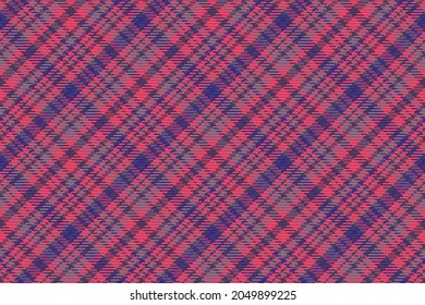 Seamless pattern of scottish tartan plaid. Repeatable background with check fabric texture. Flat vector backdrop of striped textile print.