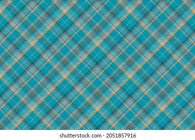 Seamless pattern of scottish tartan plaid. Repeatable background with check fabric texture. Flat vector backdrop of striped textile print.