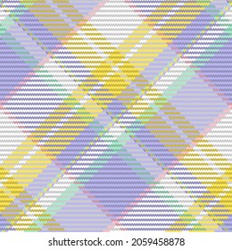 Seamless pattern of scottish tartan plaid. Repeatable background with check fabric texture. Flat vector backdrop of striped textile print.