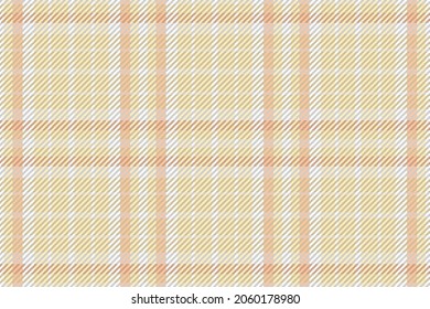 Seamless pattern of scottish tartan plaid. Repeatable background with check fabric texture. Flat vector backdrop of striped textile print.