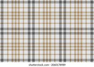 Seamless pattern of scottish tartan plaid. Repeatable background with check fabric texture. Flat vector backdrop of striped textile print.