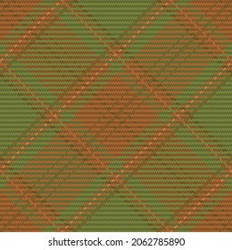 Seamless pattern of scottish tartan plaid. Repeatable background with check fabric texture. Flat vector backdrop of striped textile print.