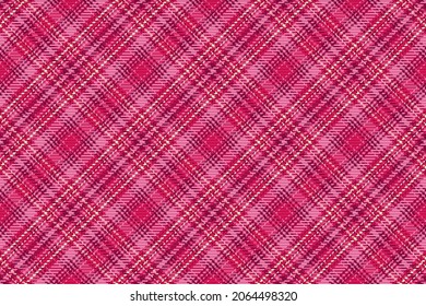 Seamless pattern of scottish tartan plaid. Repeatable background with check fabric texture. Flat vector backdrop of striped textile print.