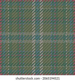 Seamless pattern of scottish tartan plaid. Repeatable background with check fabric texture. Flat vector backdrop of striped textile print.