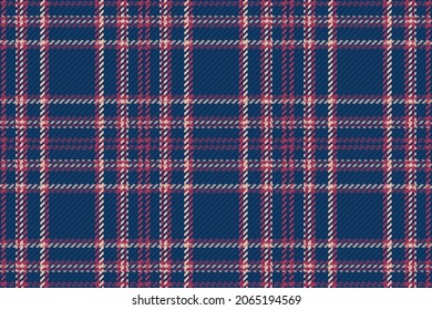 Seamless pattern of scottish tartan plaid. Repeatable background with check fabric texture. Flat vector backdrop of striped textile print.