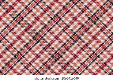 Patrón sin foco de platija escocesa. Fondo repetible con textura de tela de comprobación. Fondo vectorial plano de la impresión textil rayada.