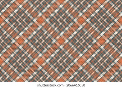 Nahtloses Muster von schottischem Tartan Plaid. Wiederholbarer Hintergrund mit Textur des Textes. Flacher Vektorhintergrund des gestreiften Stoffdrucks.