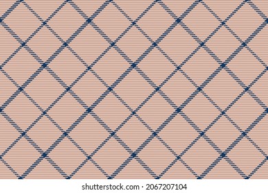 Seamless pattern of scottish tartan plaid. Repeatable background with check fabric texture. Flat vector backdrop of striped textile print.