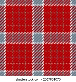 Nahtloses Muster von schottischem Tartan Plaid. Wiederholbarer Hintergrund mit Textur des Textes. Flacher Vektorhintergrund des gestreiften Stoffdrucks.