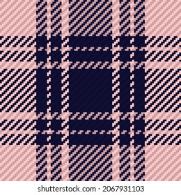 Seamless pattern of scottish tartan plaid. Repeatable background with check fabric texture. Flat vector backdrop of striped textile print.