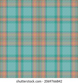Patrón sin foco de platija escocesa. Fondo repetible con textura de tela de comprobación. Fondo vectorial plano de la impresión textil rayada.