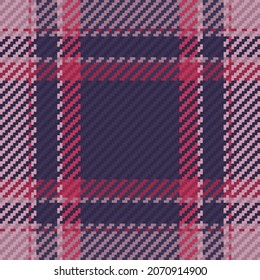 Seamless pattern of scottish tartan plaid. Repeatable background with check fabric texture. Flat vector backdrop of striped textile print.
