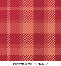 Seamless pattern of scottish tartan plaid. Repeatable background with check fabric texture. Flat vector backdrop of striped textile print.