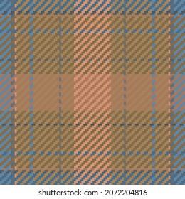 Seamless pattern of scottish tartan plaid. Repeatable background with check fabric texture. Flat vector backdrop of striped textile print.