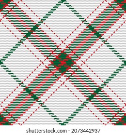 Patrón sin foco de platija escocesa. Fondo repetible con textura de tela de comprobación. Fondo vectorial plano de la impresión textil rayada.
