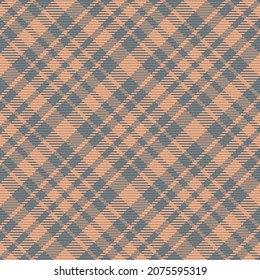 Seamless pattern of scottish tartan plaid. Repeatable background with check fabric texture. Flat vector backdrop of striped textile print.