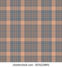 Patrón sin foco de platija escocesa. Fondo repetible con textura de tela de comprobación. Fondo vectorial plano de la impresión textil rayada.