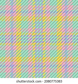 Patrón sin foco de platija escocesa. Fondo repetible con textura de tela de comprobación. Fondo vectorial plano de la impresión textil rayada.
