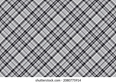 Patrón sin foco de platija escocesa. Fondo repetible con textura de tela de comprobación. Fondo vectorial plano de la impresión textil rayada.