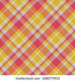 Patrón sin foco de platija escocesa. Fondo repetible con textura de tela de comprobación. Fondo vectorial plano de la impresión textil rayada.