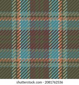 Nahtloses Muster von schottischem Tartan Plaid. Wiederholbarer Hintergrund mit Textur des Textes. Flacher Vektorhintergrund des gestreiften Stoffdrucks.