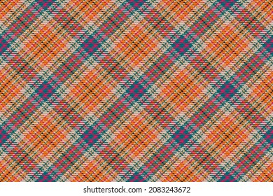 Patrón sin foco de platija escocesa. Fondo repetible con textura de tela de comprobación. Fondo vectorial plano de la impresión textil rayada.