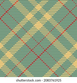 Patrón sin foco de platija escocesa. Fondo repetible con textura de tela de comprobación. Fondo vectorial plano de la impresión textil rayada.