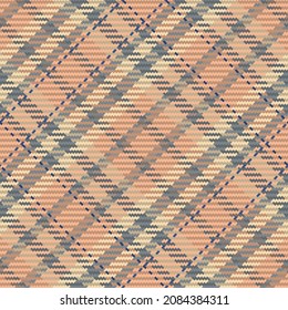 Seamless pattern of scottish tartan plaid. Repeatable background with check fabric texture. Flat vector backdrop of striped textile print.