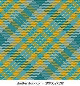 Seamless pattern of scottish tartan plaid. Repeatable background with check fabric texture. Flat vector backdrop of striped textile print.