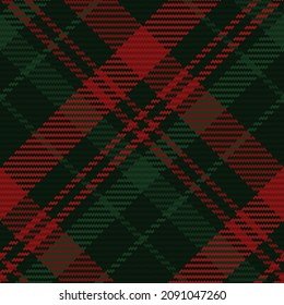Patrón sin foco de platija escocesa. Fondo repetible con textura de tela de comprobación. Fondo vectorial plano de la impresión textil rayada.