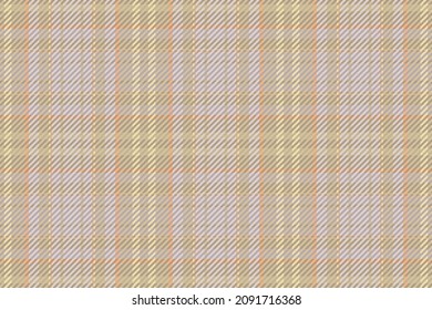 Seamless pattern of scottish tartan plaid. Repeatable background with check fabric texture. Flat vector backdrop of striped textile print.