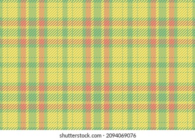 Seamless pattern of scottish tartan plaid. Repeatable background with check fabric texture. Flat vector backdrop of striped textile print.