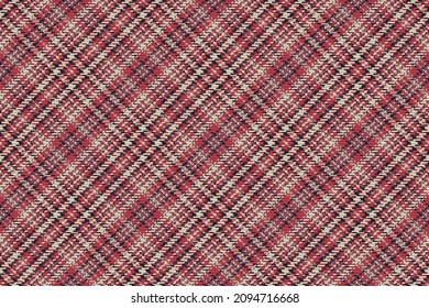 Seamless pattern of scottish tartan plaid. Repeatable background with check fabric texture. Flat vector backdrop of striped textile print.