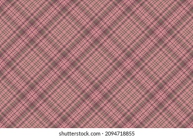 Seamless pattern of scottish tartan plaid. Repeatable background with check fabric texture. Flat vector backdrop of striped textile print.
