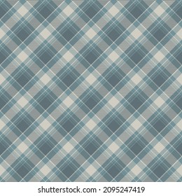 Seamless pattern of scottish tartan plaid. Repeatable background with check fabric texture. Flat vector backdrop of striped textile print.