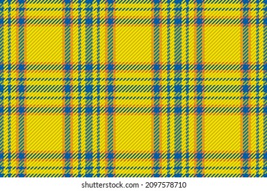Seamless pattern of scottish tartan plaid. Repeatable background with check fabric texture. Flat vector backdrop of striped textile print.