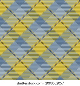 Seamless pattern of scottish tartan plaid. Repeatable background with check fabric texture. Flat vector backdrop of striped textile print.