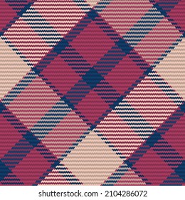 Patrón sin foco de platija escocesa. Fondo repetible con textura de tela de comprobación. Fondo vectorial plano de la impresión textil rayada.