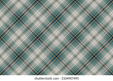 Seamless pattern of scottish tartan plaid. Repeatable background with check fabric texture. Flat vector backdrop of striped textile print.