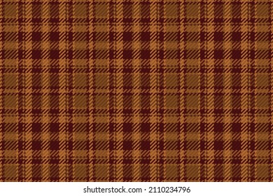 Seamless pattern of scottish tartan plaid. Repeatable background with check fabric texture. Flat vector backdrop of striped textile print.
