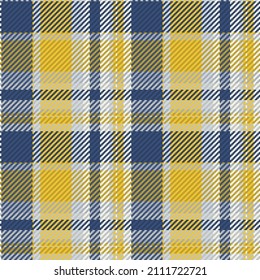 Nahtloses Muster von schottischem Tartan Plaid. Wiederholbarer Hintergrund mit Textur des Textes. Flacher Vektorhintergrund des gestreiften Stoffdrucks.