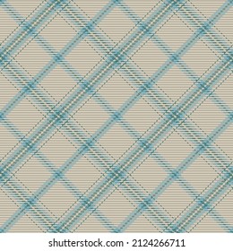 Patrón sin foco de platija escocesa. Fondo repetible con textura de tela de comprobación. Fondo vectorial plano de la impresión textil rayada.